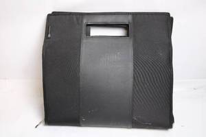 lot 281 image: Black Expanding File Folder with Carry Handle and Multiple Pockets
