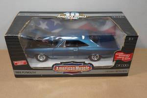 ERTL American Muscle 1969 Plymouth 1/18 Scale Die Cast Replica