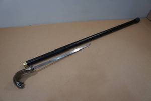 lot 104 image: Cobra Head Sword Cane