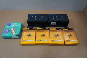 lot 117 image: 2 Wireless PS2 Controller, Power Bank and Audio Adapters