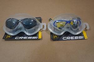 lot 166 image: 2 Cressi Goggles - Planet & Cobra