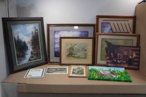 lot 212 image: Assorted Prints and Paintings