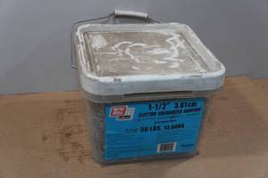 lot 216 image: 1-12 Electro Galvanized Roofing Nails