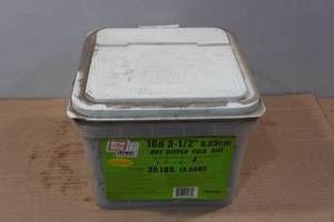 lot 220 image: 3-12 Hot Dipped Galvanized Nails