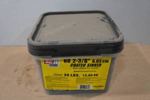 lot 228 image: 2-38 Coated Sinker Nails