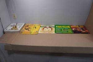 lot 245 image: Hank Williams Vinyl Records