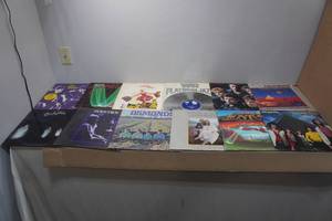 lot 247 image: Assorted Vinyl Records - Boston, Air Supply, the Sound of Music