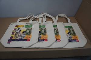 lot 88 image: 8 Heavy Duty Canvas Tote Bags