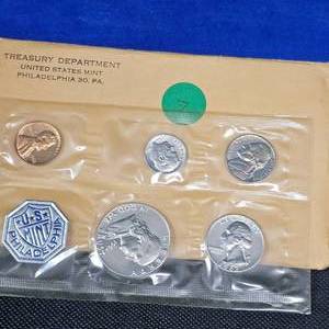 lot 7 image: 1962 P-Proof Mint Set