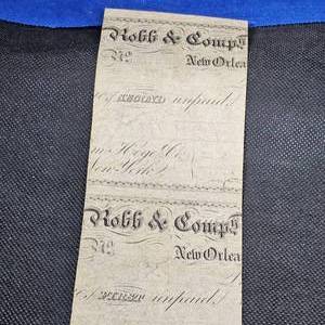 Railroad Three Dollar Note, New Orleans, Jackson, Great Northern