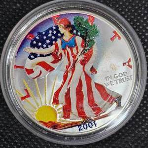 lot 61 image: 2001 Silver Eagle Colored
