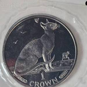 lot 64 image: 1992  Siamese Cat Crown Coin
