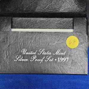 lot 68 image: 1997 Mint Silver Proof Set