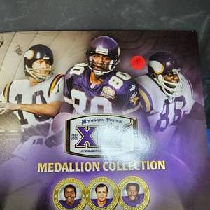 lot 79 image: 1961-2005 MN Vikings XLV Anniversary Set