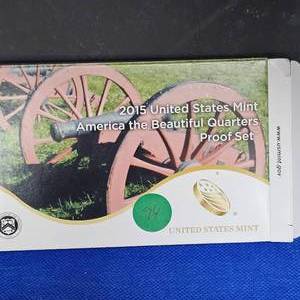lot 96 image: 2015 Mint America the Beautiful Quarters