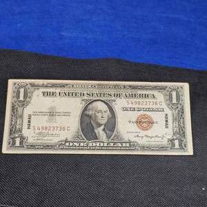 lot 126 image: 1935 A $1 Hawaii