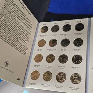 lot 142 image: 2007-2016 Presidential Dollar Collection (40 Total)