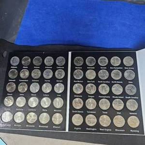 lot 150 image: 50 States Quarter Collection (50 Total)