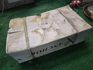 lot 9 image: A Box of Roofing Nails (120 on each coil X 45 coils 5400 Nails) New