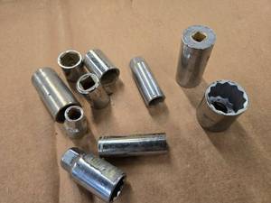 lot 39 image: Lot of Sockets One 27MM. Two 78, etc (Used)