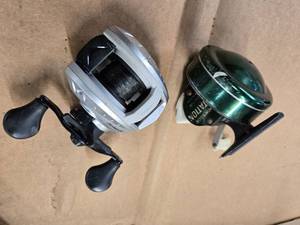 lot 43 image: Lot of 2 Fishing Equipment Johnson Citation Model 1106 and Shakespeare  (USED)