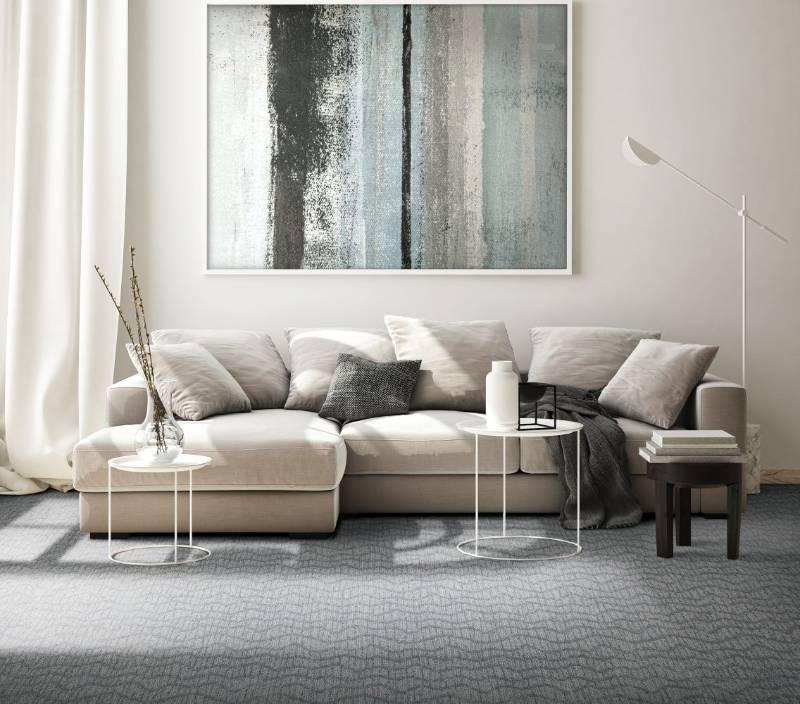 lot 310 image: 144 Sq Ft. Mohawk 32 oz Cut Loop Carpet Original Spirit   CH