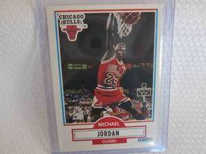 lot 1 image: 1990-91 Fleer Michael Jordan Card...