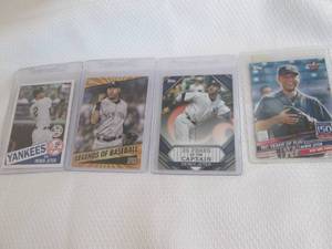 lot 5 image: 2020 & 2021 Topps Derek Jeter  Inse...