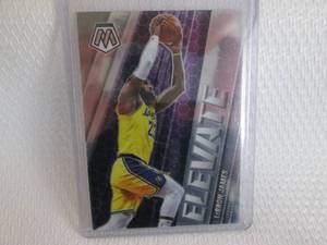 lot 13 image: 2020-21 Mosaic LeBron James Card...