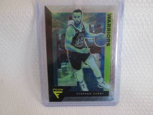 lot 14 image: 2020-21 Flux Stephen Curry Card ...