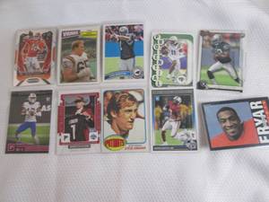 lot 27 image: Assorted Football Rookie Cards...