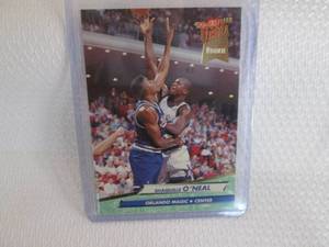 lot 47 image: 1992-93 Fleer Ultra Shaquille ONea...