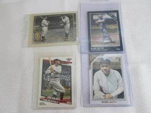 lot 49 image: Assorted Babe Ruth Cards...