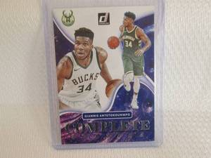 lot 53 image: 2021-22 Donruss Giannis Antetokounm...