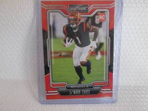 lot 60 image: 2021 Playbook Ja Marr Chase Rookie ...