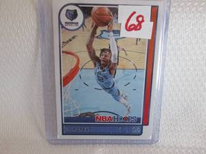 lot 68 image: 2020-21 NBA Hoops JA Morant Card...