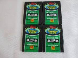lot 78 image: 4-1992 Stadium Club Football Series...