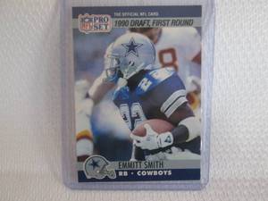 lot 79 image: 19790 ProSet Emmitt Smith Rookie Ca...