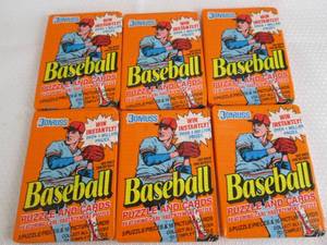 6- 1990 Donruss Baseball Packs...