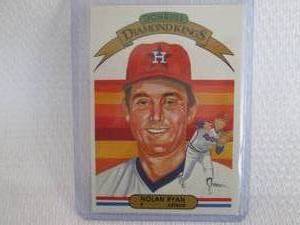 lot 89 image: 1982 Donruss Nolan Ryan Diamond Kin...