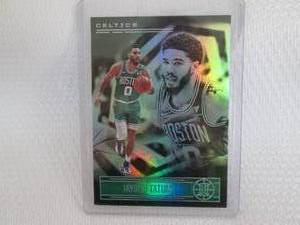 lot 104 image: 2020-21 Illusions Jayson Tatum Card...