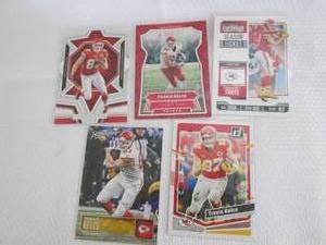 lot 110 image: Assorted Travis Kelce Cards...