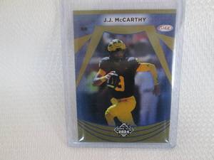 lot 114 image: 2024 Sage J.J. McCarthy Rookie Card...
