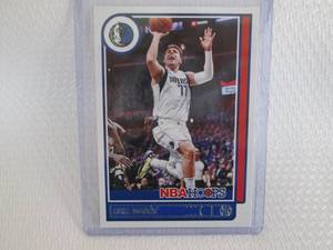 lot 115 image: 2021-22 Hoops Luka Doncic Card...