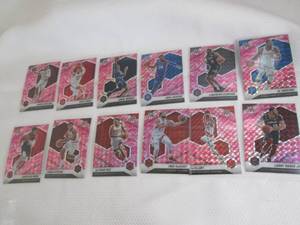 lot 118 image: 2020-21 Mosaic Pink Camo Prizm Card...