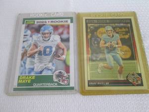 lot 132 image: 2024 Score Drake Maye Rookie Cards...