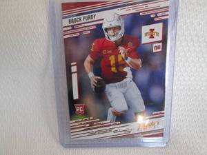 lot 146 image: 2022 Prestige Brock Purdy Rookie Ca...