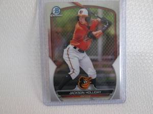 lot 151 image: 2023 Bowman Chrome Jackson Holliday...