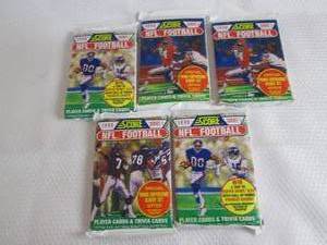 lot 168 image: 5-1990 Score Football Series 1 Pack...