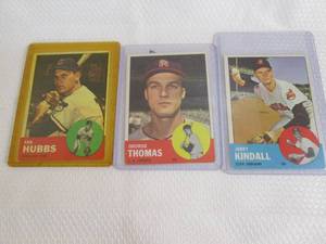 lot 169 image: 1963 Topps Baseball Cards...